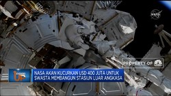 NASA Siapkan USD 400 Juta Bangun Stasiun Luar Angkasa Swasta