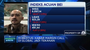 Imbas Margin Call, IHSG Ambruk di Bawah 6.100