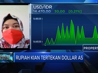 Tertekan Sentimen Eksternal, Rupiah Tembus Rp 14.470/USD