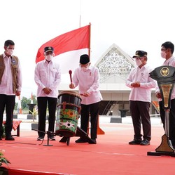 Penampakan Bandara 'Jantung' Kalimantan yang Baru Diresmikan