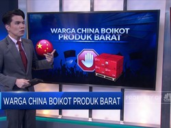 Warga China Boikot Produk Barat