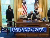 Presiden Biden Perpanjang Program Perlindungan Upah Warga AS