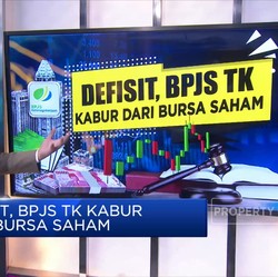 BPJS Ketenagakerjaan Resmi 'Kabur' dari Bursa Saham