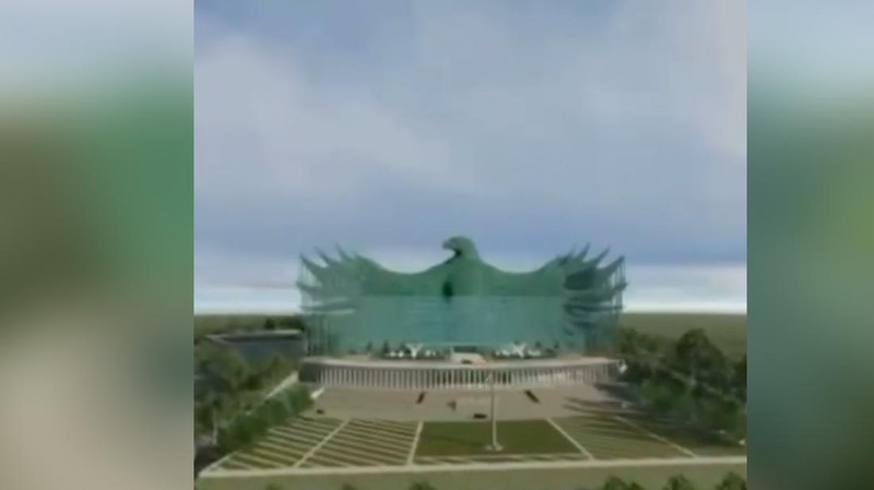 Disain ISTANA NEGARA, di IKN (IBUKOTA NEGARA ) (Instagram/@nyoman_nuarta)