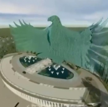 Penampakan 'Istana Garuda' Jokowi di Ibu Kota Baru
