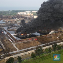 Ada Bau Menyengat Sebelum Kilang Terbakar, Ini Kata Pertamina
