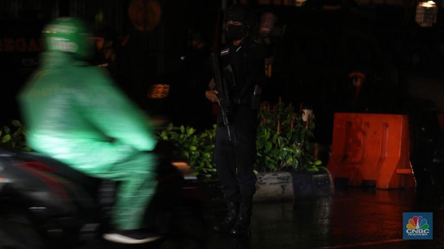 Kondisi Terkini Mabes Polri Usai Penyerangan Teroris (CNBC Indonesia/Tri Susilo)