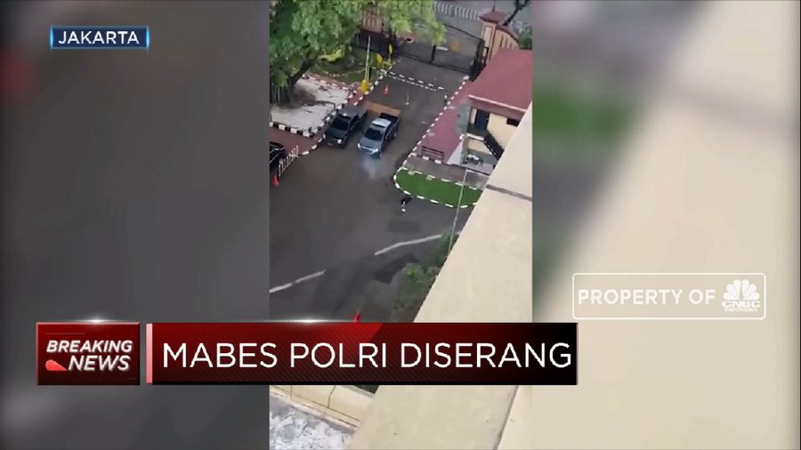 Mabes Polri Diserang (CNBC Indonesia TV)