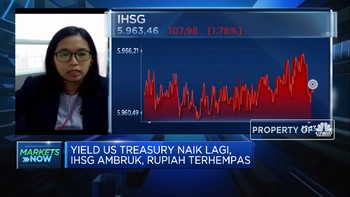 Yield US Treasury Naik Lagi, IHSG Ambruk & Rupiah Terhempas