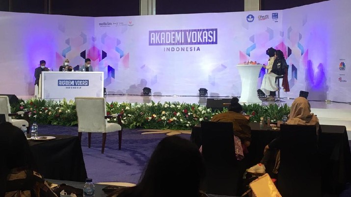 Suasana acara Akademi Vokasi Indonesia