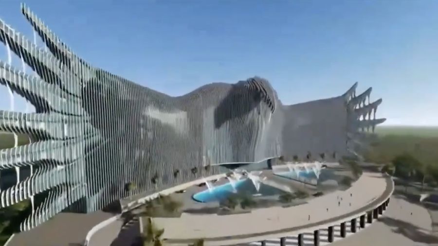 Desain Burung Garuda Istana Negara