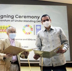 Indosat Ooredoo & UNDP Kolaborasi Tanggulangi Covid-19
