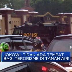 Jokowi: Tak Ada Tempat Bagi Terorisme di Tanah Air!