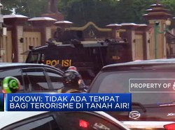 Jokowi: Tak Ada Tempat Bagi Terorisme di Tanah Air!