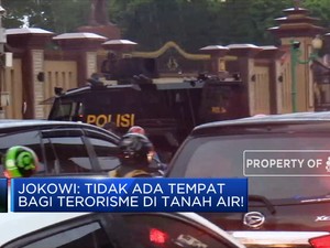 Jokowi: Tak Ada Tempat Bagi Terorisme di Tanah Air!