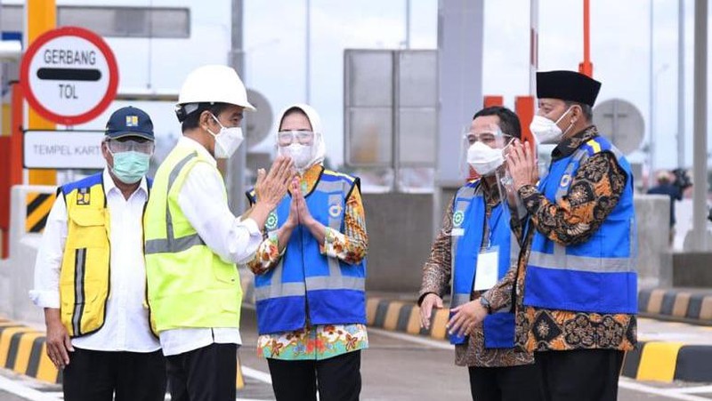 Peresmian Tol Pamulang (Youtube BPMI)