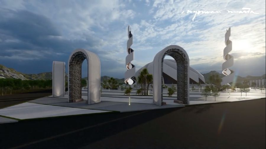 Masjid Agug IKN (Instagram/@Nyoman_Nuarta)