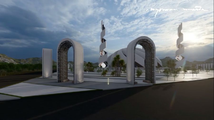Masjid Agug IKN (Instagram/@Nyoman_Nuarta)