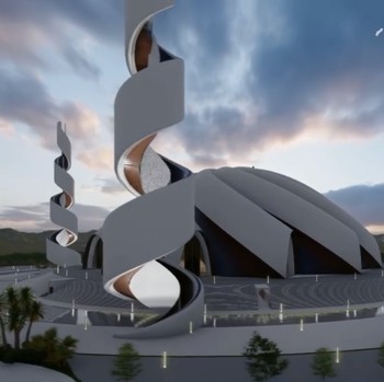 Ini Desain Masjid Agung Ibu Kota Baru, Ada Masukan?