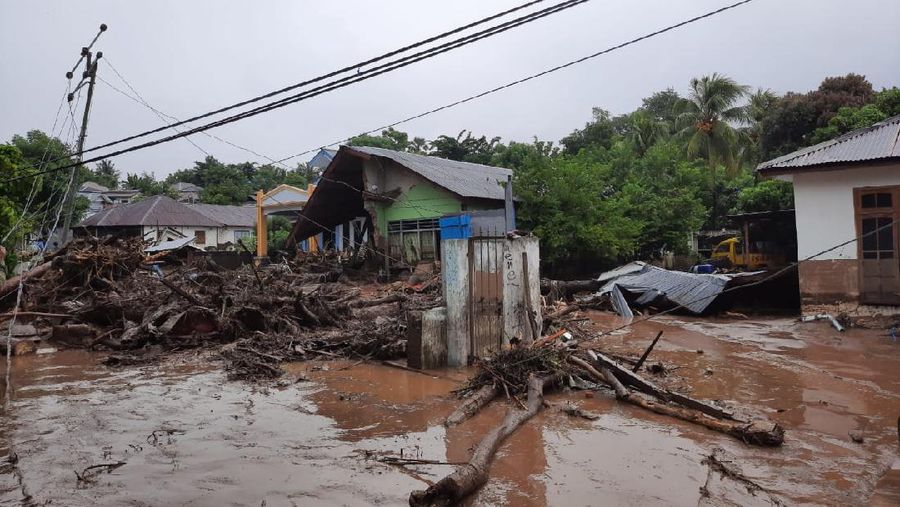 Bencana Banjir bandang di Waiburak-Waiwerang, Flores NTT (Ist)