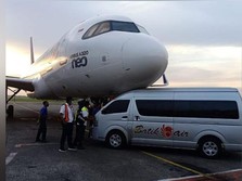 Bus Tabrak Hidung Pesawat Batik Air, Kok Bisa?