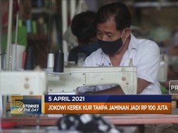 Jokowi Kerek KUR Jadi Rp 100 Juta Hingga Anggaran Infra Biden