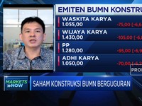 Kinerja Anjlok, Saham BUMN Konstruksi Berguguran