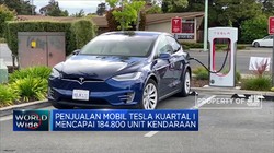 Rekor Baru Penjualan Mobil Tesla Capai 184 Ribu Unit