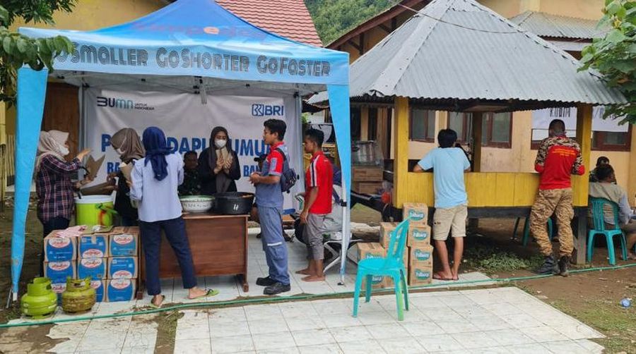 Bantuan BRI untuk Korban Banjir. (dok. BRI)