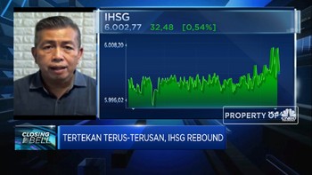 Berhasil Rebound, IHSG Ditutup di Level 6.000-an