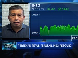 Berhasil Rebound, IHSG Ditutup di Level 6.000-an