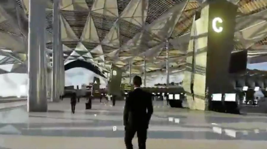 Desain Bandara Hang Nadim Batam (Tangkapan Layar via instagram @nyoman_nuarta)