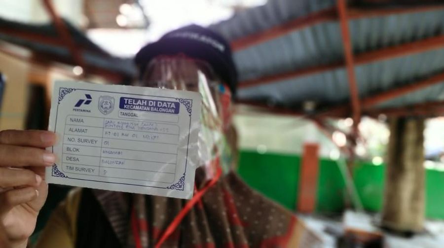 Pertamina Gandakan Tim untuk Data Kerusakan Akibat Kebakaran Balongan   (Foto: Pertamina)