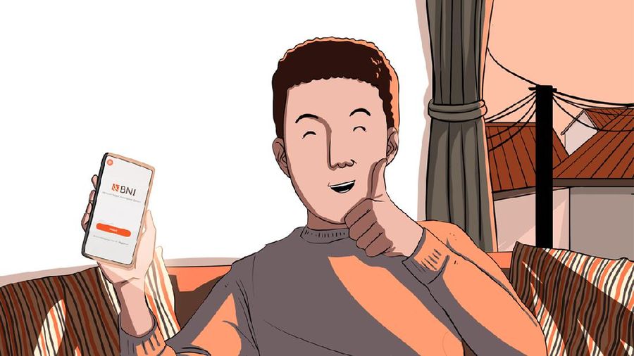 INFOGRAFIS, Transaksi Digital BNI Meroket 50% Selama Pandemi