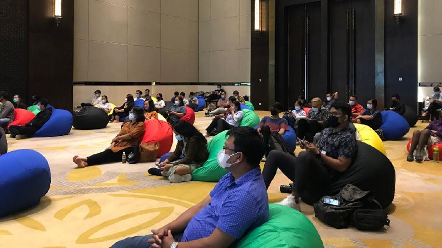 Kemendikbud gelar kelas vokasi di Bali. (CNBC Indonesia/ Ratu Rina)