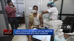 Lagi, Covid-19 India Cetak Rekor Penambahan Secara Harian