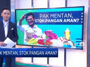 Pak Mentan, Stok Pangan Aman?