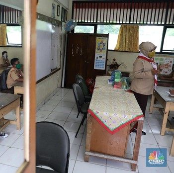 Intip Suasana Uji Coba Sekolah Tatap Muka di DKI Jakarta