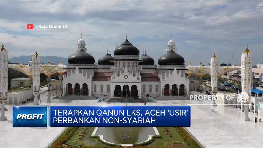 Terapkan Qanun LKS, Aceh 'Usir' Perbankan Non-Syariah