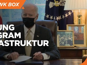 Biden Ajak Warga AS Dukung Program Infrastruktur