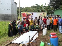 Kebut Pertanian Organik, BUMI-Arutmin Bantu Petani Kalsel