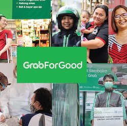 Grab Gelontorkan Rp 3,9 T untuk GrabForGood