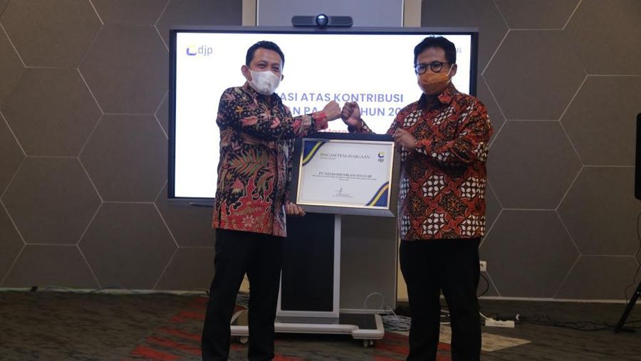 Telkomsel menjadi penyumbang pajak terbesar di Kantor Pelayanan Pajak (KPP) Wajib Pajak Besar Empat pada 2020. (dok. ist)