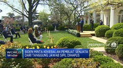 Biden Minta Kekebalan Pembuat Senjata Dihapus