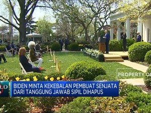 Biden Minta Kekebalan Pembuat Senjata Dihapus