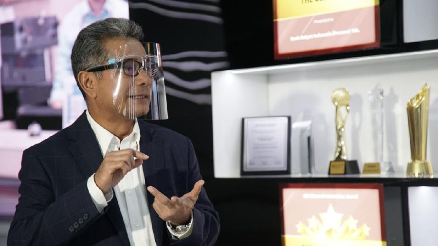 BRI mendapat 5 penghargaan dalam acara Malam Anugerah BUMN 2021 tahun ke-10,
Kamis (8/4) di Jakarta.