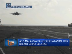 Kapal Induk & Kapal Serbu Amfibi AS Gelar Latihan Militer