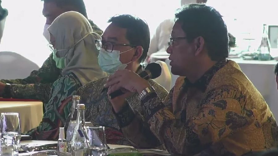 Ketua Dewan Komisioner Lembaga Penjamin Simpanan (LPS) Purbaya Yudhi Sadewa dalam acara Sarasehan Akselerasi Pemulihan Ekonomi Nasional (tangkapan Layar Youtube Jasa Keuangan)