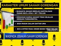 Waspada Jebakan Saham Gorengan
