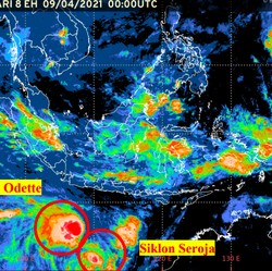 Awas Siklon Tropis Seroja! Daerah-daerah Ini Bakal Terdampak